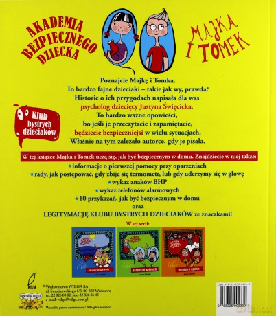 Bezpieczni W Domu Akademia Bezpiecznego Dziecka (broszurowa) - Justyna Święcicka [KSIĄŻKA]