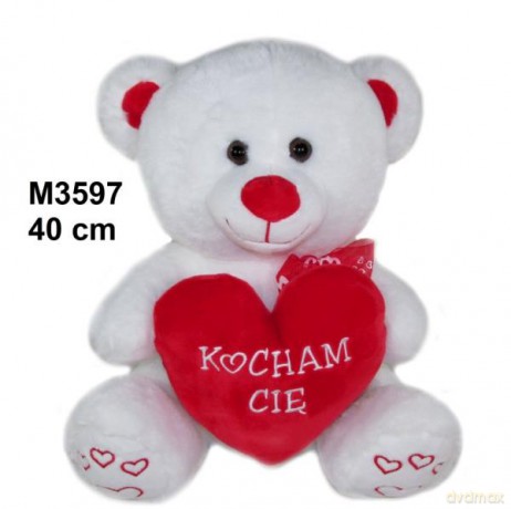 Maskotka Miś Kocham Cię 40 cm 159298