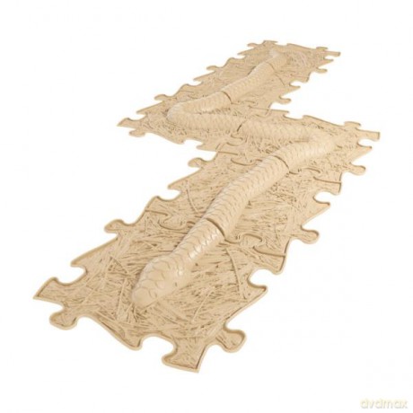Mata ortopedyczna 16 elementów Snake Set beżowa MFK-050-3