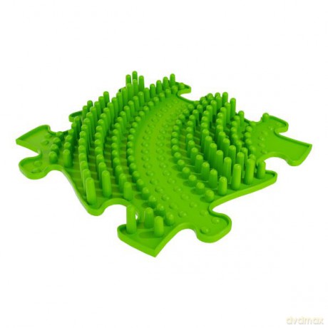 Mata ortopedyczna pojedyncza Twister wypustki twarde zielone MFK-001-2-1-02