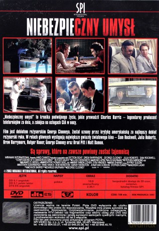 Niebezpieczny umysł [DVD]
