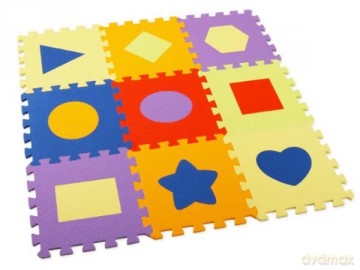 Mata puzzle piankowe kształty BPUZ0935 [PUZZLE]