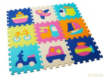 Mata puzzle piankowe Pojazdy BPUZ9273 [PUZZLE]
