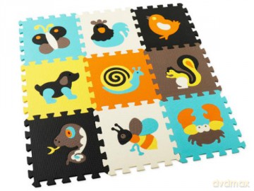 Mata puzzle piankowe Zwierzęta BPUZ4049 [PUZZLE]
