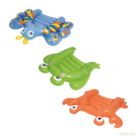 Materac 110 cm motyl, krab, żaba 42047
