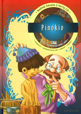 Pinokio Interaktywne Gratis (twarda) [KSIĄŻKA]+[CD]
