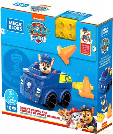 MEGA BLOKS Radiowóz patrolowy Chase'a PAW PATROL Psi Patrol HDJ33 [KLOCKI]