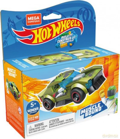 MEGA CONSTRUX Hot Wheels Pojazd do zbudowania GVM28 mix [KLOCKI]
