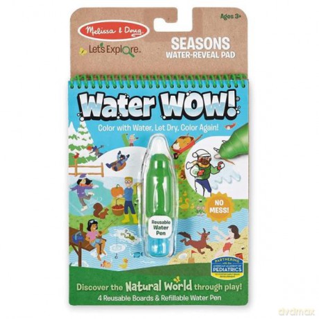 MELISSA Kolorowanka wodna Water Wow Let's Explore Pory roku 40820