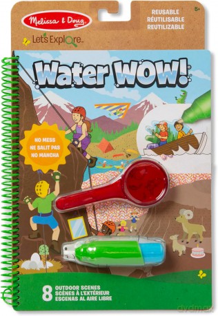 MELISSA Kolorowanka wodna Water Wow Wakacyjne przygody 40821