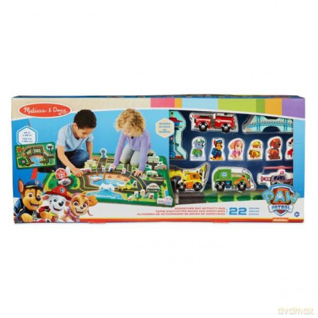 MELISSA Mata podłogowa dywan z akcesoriami 112x66 cm PAW PATROL Psi Patrol 33273