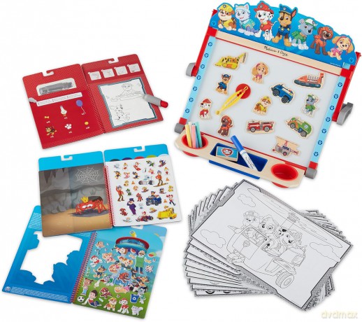 MELISSA Naklejki wypukłe wielokrotne PAW PATROL Psi Patrol Zatoka przygód 33256