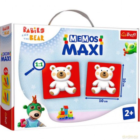 Memos Maxi Bobaski i miś gra 02332 [GRA]