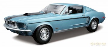 MI 31167 Ford Mustang GT Cobra Jet niebieski 1:18