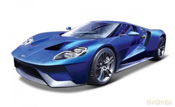 MI 31384 Ford GT 2017 czerwony 1:18