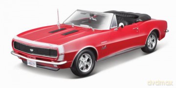 MI 31684 Chevrolet Camaro SS Convertible 1967 czerwony