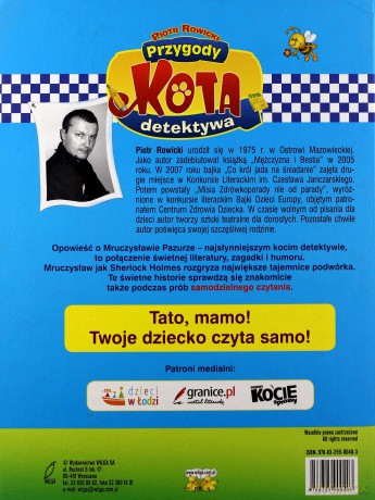 Przygody Kota Detektywa (twarda) - Piotr Rowicki [KSIĄŻKA]