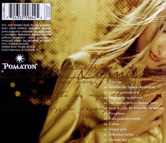 Anita Lipnicka: Moje Oczy Sa Zielone [CD]