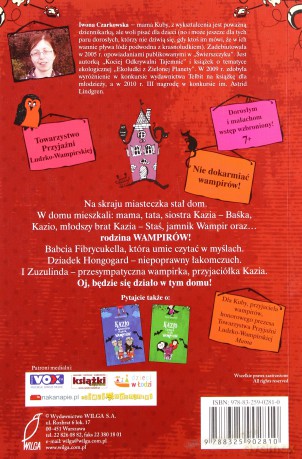 Kazio I Skrzynia Pełna Wampirów - Iwona Czarkowska [KSIĄŻKA]
