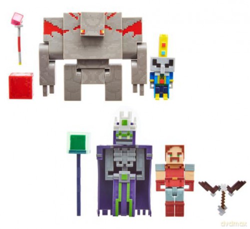 Minecraft Dungeons 2-pack mix GND37 [FIGURKA]