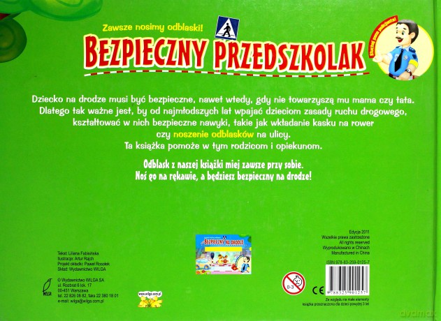 Bezpieczny Przedszkolak (twarda) [KSIĄŻKA]