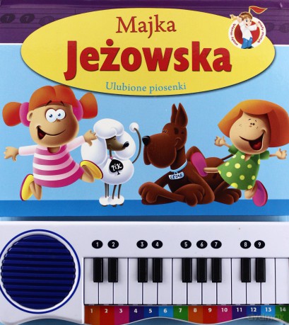 Majka Jeżowska Ulubione Piosenki Mały Muzyk (twarda) - Majka Jeżowska [KSIĄŻKA]