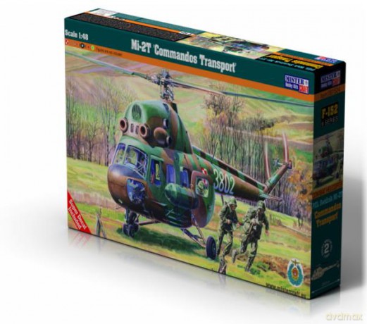 Model helikoptera do sklejania Mi-2T "Commandos Transport" 1:48 F-152