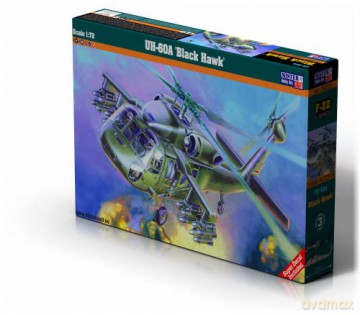 Model helikoptera do sklejania UH-60 A Black Hawk 1:72 F-22