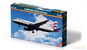 Model samolotu do sklejania A-320-200 "British Airways" 1:125 SF-09