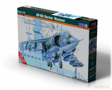 Model samolotu do sklejania AV-8A Harrier Marines 1:72 D-84