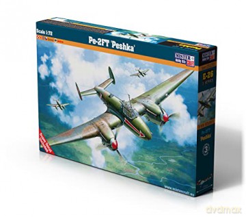Model samolotu do sklejania Pe-2FT "Peshka" 1:72 E-26