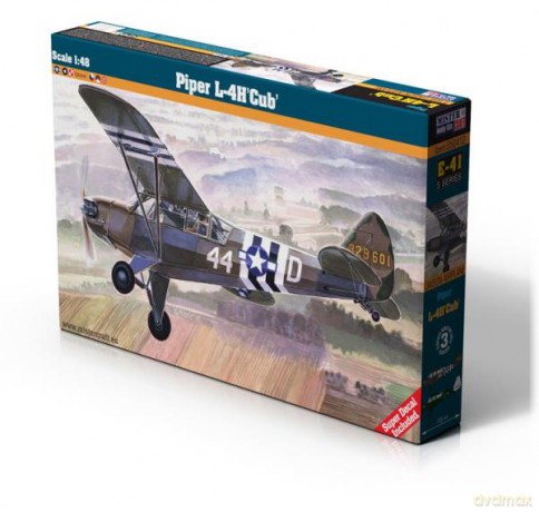 Model samolotu do sklejania Piper L-4H "Cub" 1:72 D-253