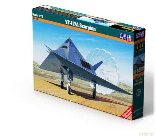 Model samolotu do sklejania YF-117A "Scorpion" 1:72 E-11