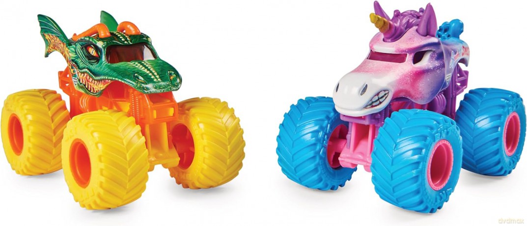 Monster Jam Samochody 1:64 2-pak 6064128 mix