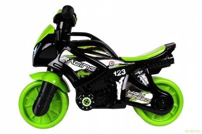 Motocykl jeździk zielono czarny TechnoK 5774