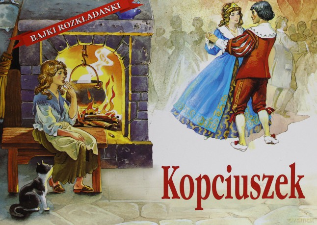 Kopciuszek Bajki Rozkładanki (twarda) [KSIĄŻKA]
