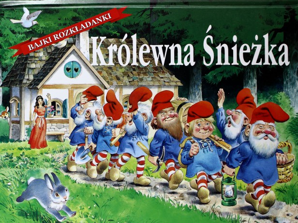 Królewna Śnieżka Bajki Rozkładanki (twarda) [KSIĄŻKA]