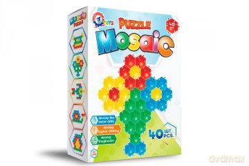 Mozaika, puzzle, układanka 40 elementówTechnoK 29408