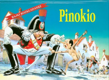 Pinokio Bajki Rozkładanki (twarda) [KSIĄŻKA]