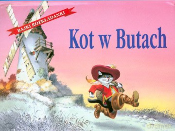 Kot W Butach Bajki Rozkładanki (twarda) [KSIĄŻKA]