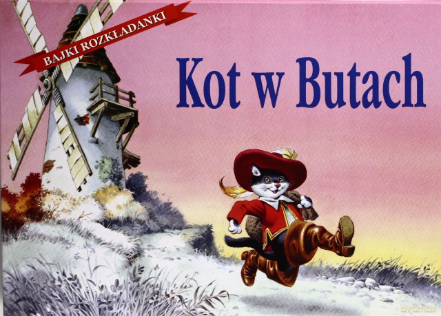Kot W Butach Bajki Rozkładanki (twarda) [KSIĄŻKA]