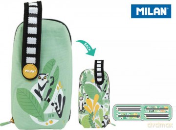 Multipiórnik 4 piórniki Hide&Seek zielony Lemur 08872HSB