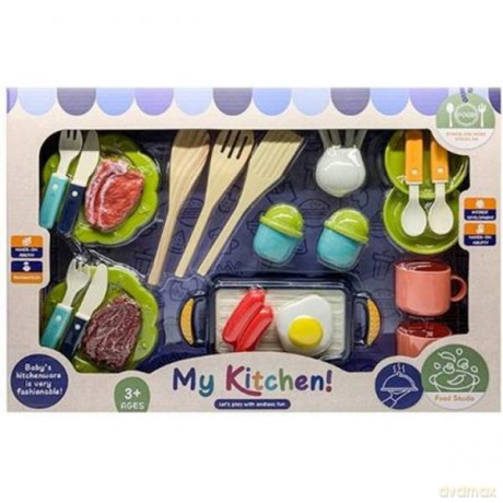 Naczynia kuchenne Runmao z kuchenką 1004038