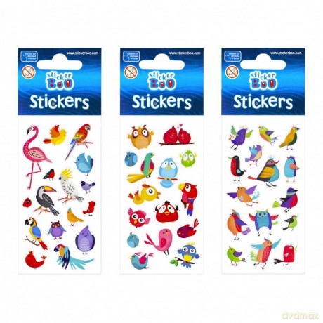 Naklejki Sticker Boo Ptaszki 120/1800 483495 [KARTY]