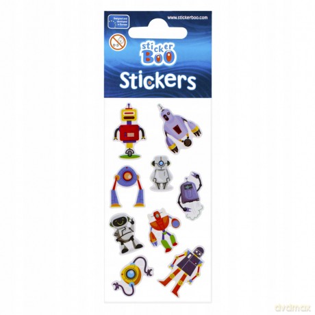 Naklejki Sticker Boo Roboty 120/1800 476943 [KARTY]