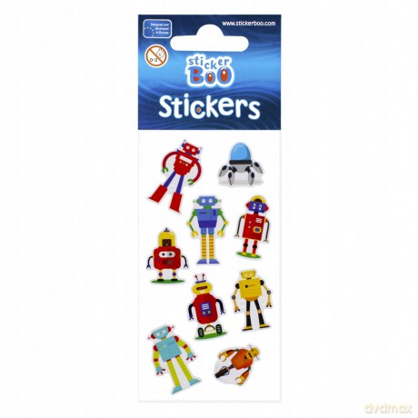 Naklejki Sticker Boo Roboty 120/1800 476943 [KARTY]
