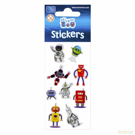 Naklejki Sticker Boo Roboty 120/1800 476943 [KARTY]