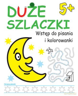 Duże Szlaczki. Wstęp Do Pisania I Kolorowania 5+ [KSIĄŻKA]