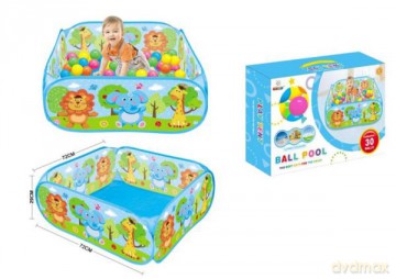 Namiot dla dzieci 7135 basen zwierzątka 72*72*29 cm