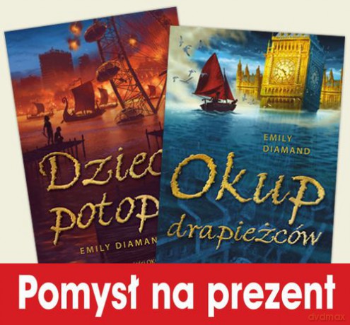 Pakiet Okup Drapieżców+ Dzieci Potopu - Emily Diamand [KSIĄŻKA]